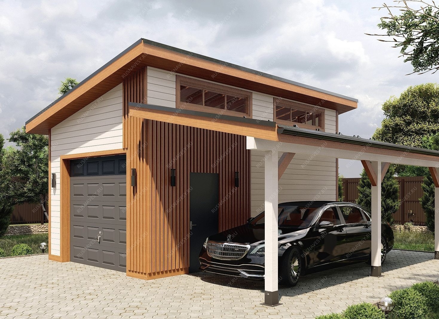 Гараж или навес — что практичнее для жителя частного дома? Разбираем аргументы спорщиков